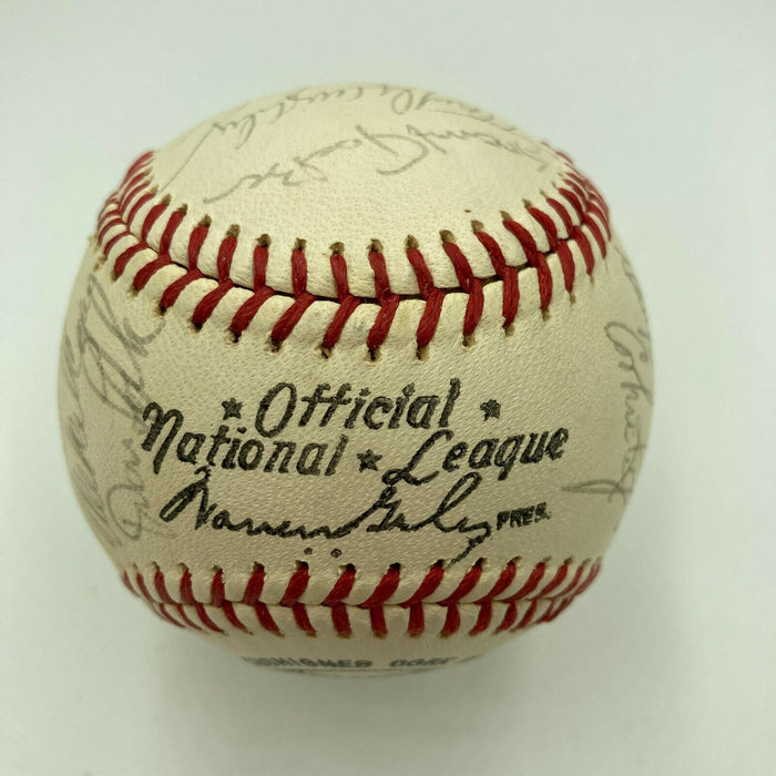 1968 Philadelphia Phillies Team Signed National League Baseball