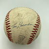 Mickey Mantle Joe DiMaggio Hall Of Fame Multi Signed Baseball Beckett COA