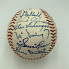 Babe Ruth Lou Gehrig 1950's Vintage Hall Of Fame Facsimile Signed Baseball
