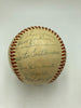 1954 New York Giants World Series Champs Team Signed Baseball Willie Mays JSA