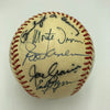 1970's HOF Multi Signed Baseball Freddie Lindstrom Burleigh Grimes JSA