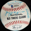 1980's Cracker Jack Old Timer's Classic HOF Multi Signed Baseball Beckett COA