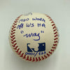 Bill Mazeroski Signed Heavily Inscribed Career STAT Baseball Reggie Jackson COA