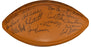 Beautiful 1968 Green Bay Packers Team Signed Football Bart Starr PSA DNA & BAS