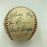 Beautiful Mickey Mantle Joe Dimaggio 1956 Yankees Multi Signed Baseball JSA COA