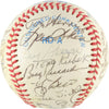 Mickey Mantle Roger Maris Joe Dimaggio Yankees Greats Signed Baseball 36 Sig PSA