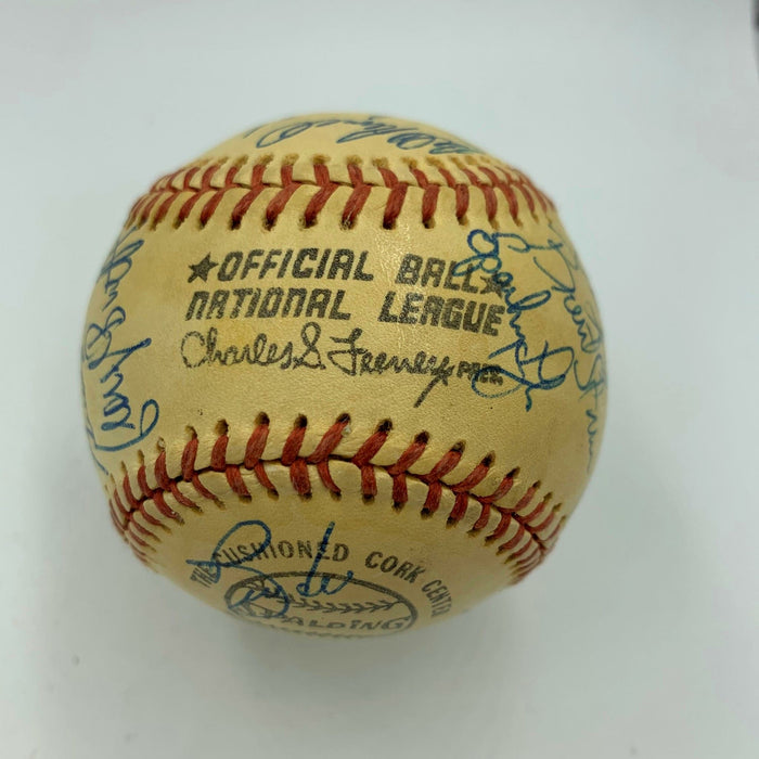 Stunning 1976 All Star Game Signed Baseball George Brett Sparky Anderson JSA COA