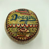Johnny Vander Meer 2 Straight No Hitters George Sosnak Folk Art Signed Baseball
