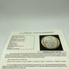 Derek Jeter Mariano Rivera Pre Rookie 1995 Columbus Clippers Signed Baseball JSA