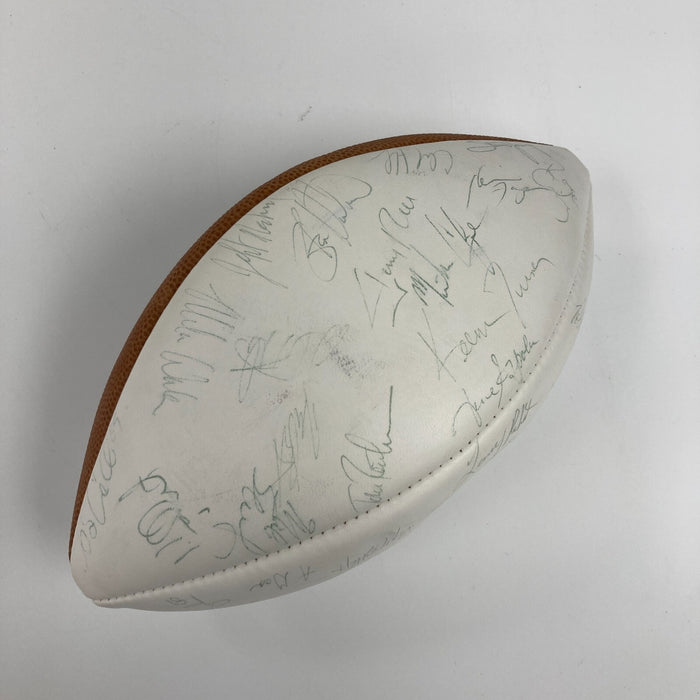 1988 San Francisco 49ers Super Bowl XXIV Champs Team Signed Football JSA COA