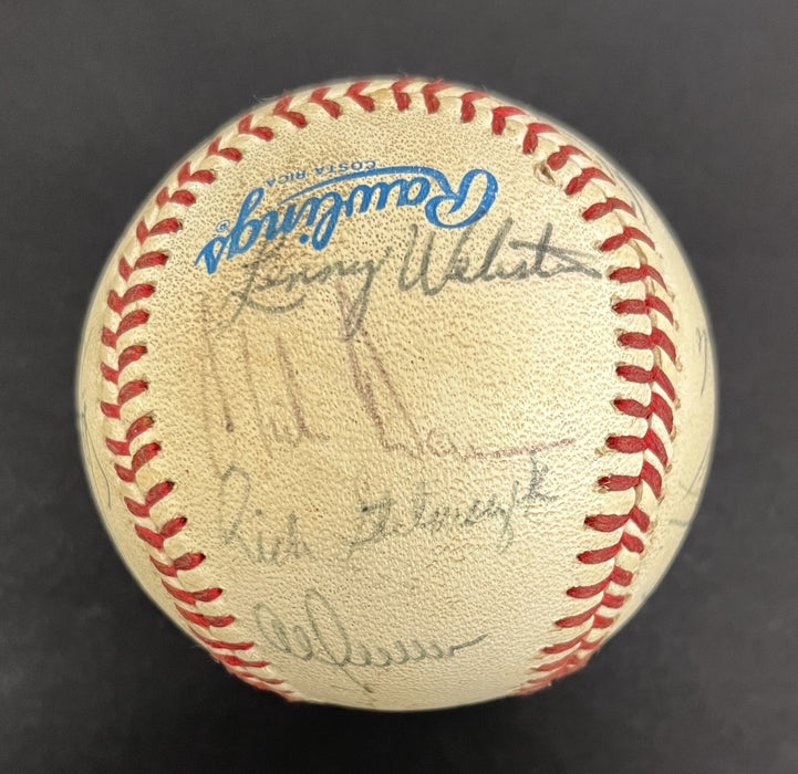 1991 Minnesota Twins World Series Champs Team Signed W.S. Baseball Beckett COA