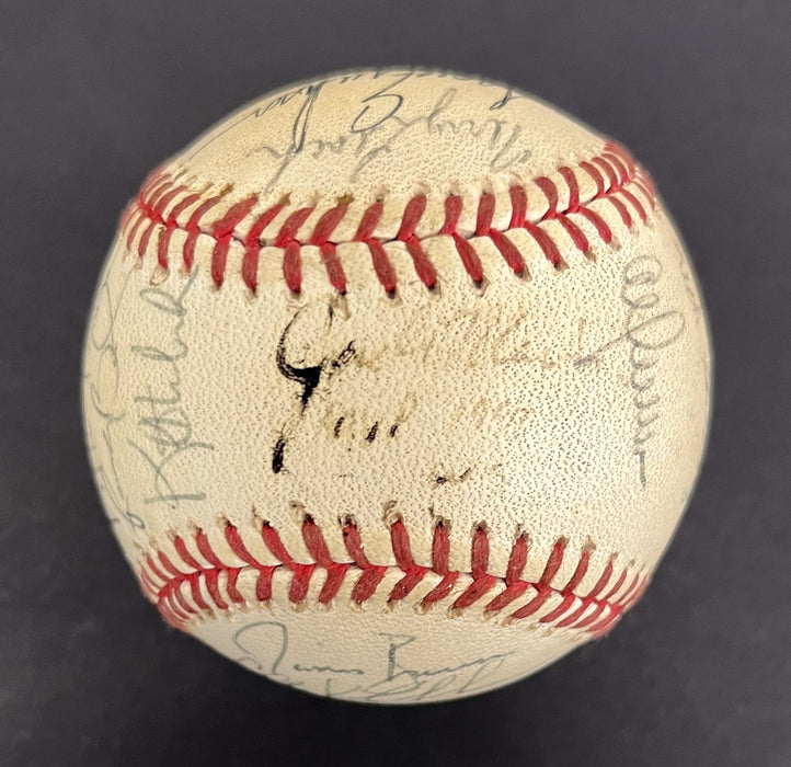 1991 Minnesota Twins World Series Champs Team Signed W.S. Baseball Beckett COA
