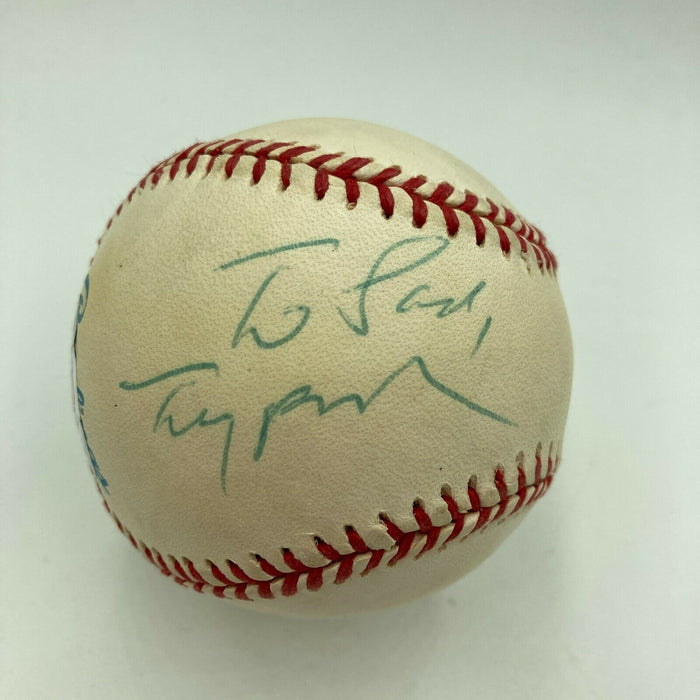 Tony Randall & Jack Klugman The Odd Couple Signed Major League Baseball PSA DNA