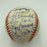 Beautiful No Hitter Pitchers Multi Signed Baseball 18 Sigs With Sandy Koufax JSA