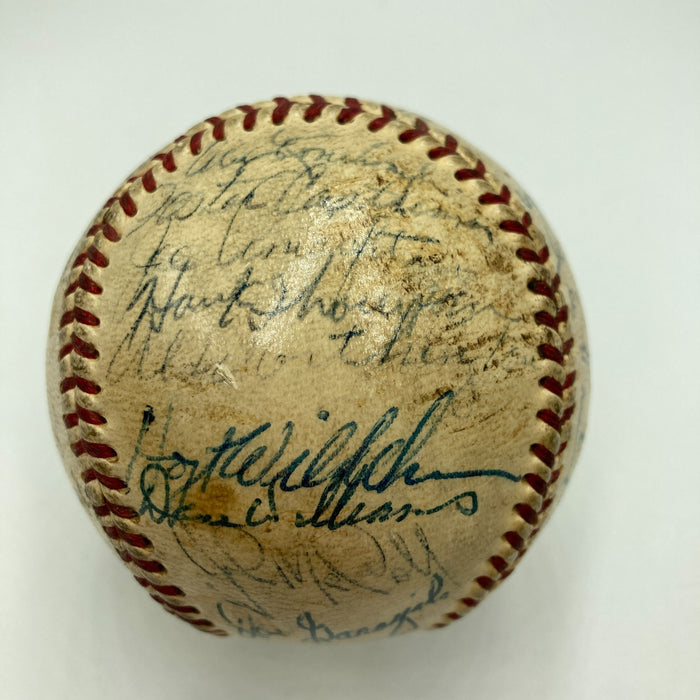 The Most Complete 1954 NY Giants World Series Champs Team Signed Baseball PSA