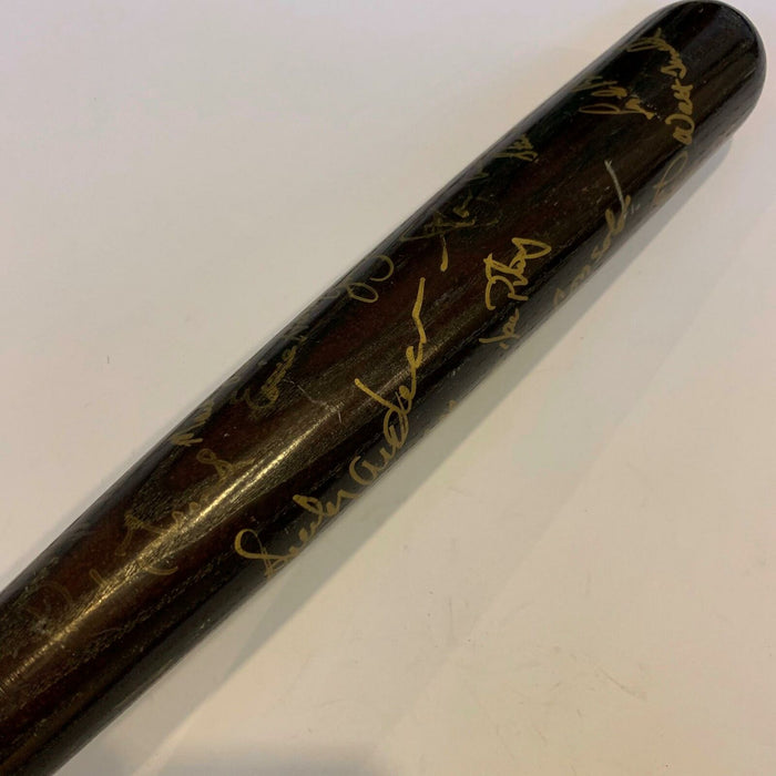 1991 Detroit Tigers Team Signed Game Used Baseball Bat Sparky Anderson Trammell