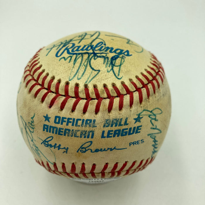 1985 Chicago White Sox Team Signed Baseball Beckett COA