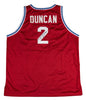 Tim Duncan Signed St. Dunstan's Demons High School Jersey Beckett COA