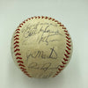 1970 Chicago Cubs Team Signed Vintage Spalding Cubs Baseball Ernie Banks JSA COA