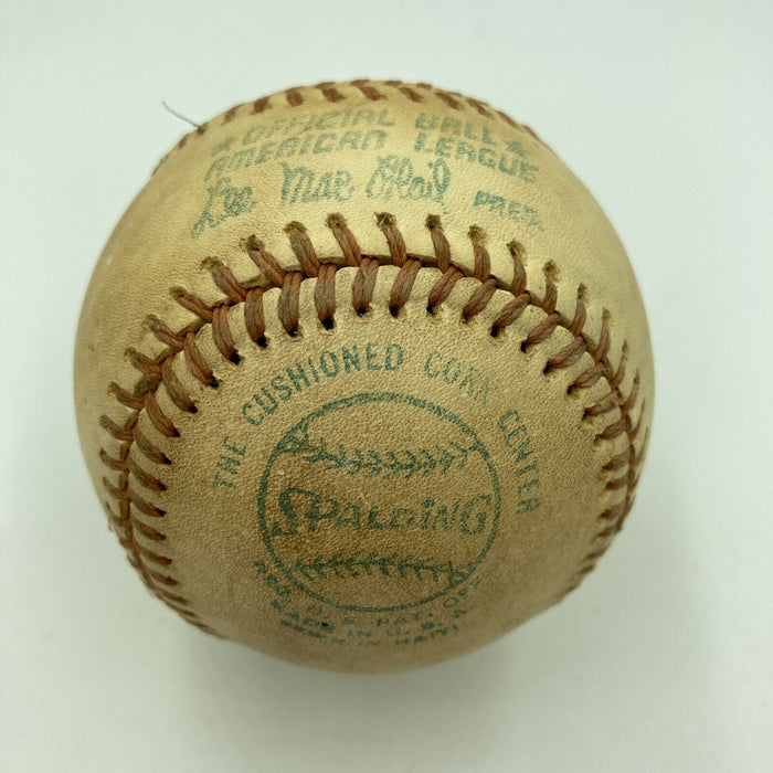 Milwaukee Brewers Game Used Actual Hit Foul Ball Baseball 5-4-1976 Charlie Moore