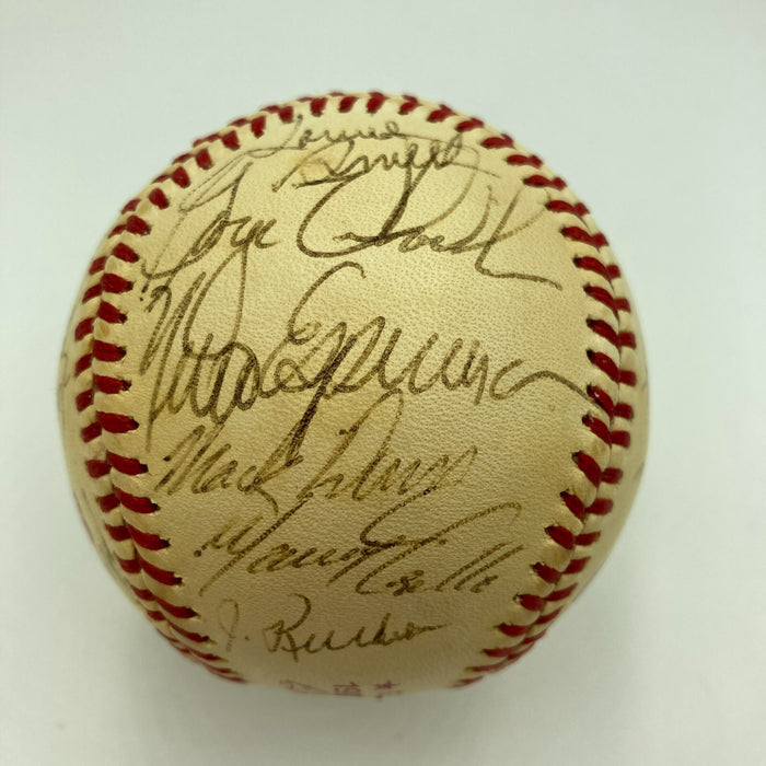 1980 Philadelphia Phillies World Series Champs Team Signed Baseball With JSA COA