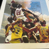 Magnificent Michael Jordan Wilt Chamberlain Legends Signed 33x34 Photo UDA 1/1