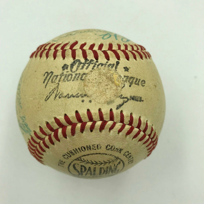 1955 Philadelphia Phillies Team Signed Official National League Baseball