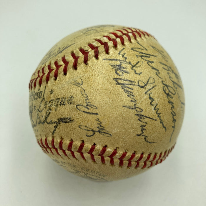 1964 St. Louis Cardinals World Series Champs Team Signed Baseball JSA COA