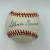 Rare Glenn Davis Single Signed Baseball Heisman Trophy Winner JSA COA NFL