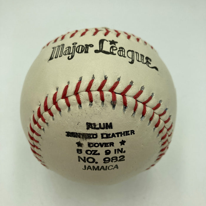 Hank Aaron Signed Vintage 1970's Baseball PSA DNA Certified