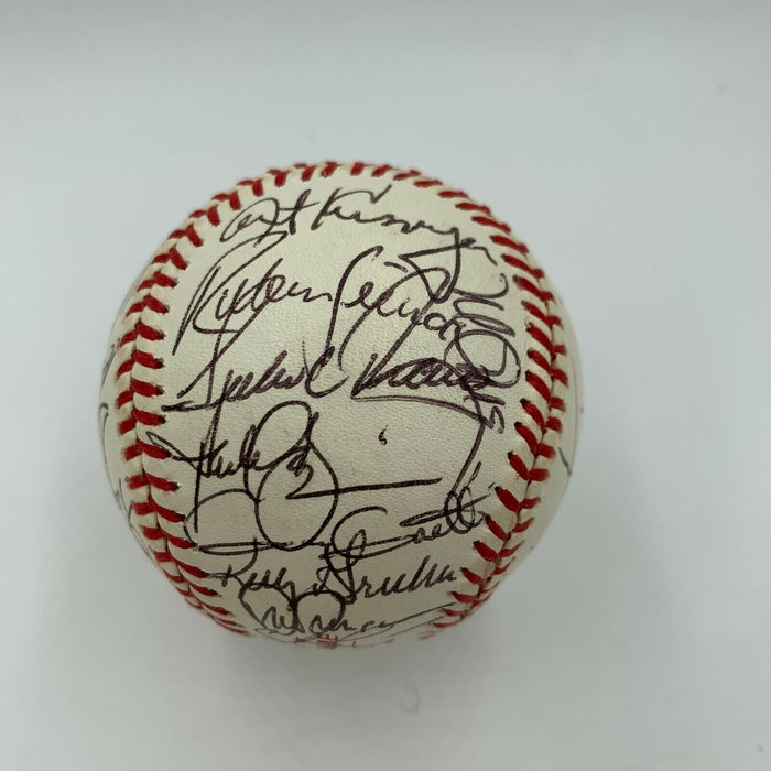 1989 All Star Game Signed Baseball Kirby Puckett Cal Ripken Nolan Ryan JSA COA