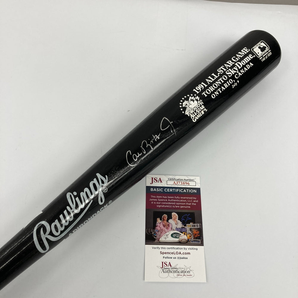 Cal Ripken Jr. Signed 1991 All Star Game Official Game Model Bat JSA COA