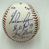 Beautiful HOF Multi Signed Baseball Tony Gwynn Nolan Ryan Tom Seaver Ripken JSA