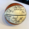 Julius Erving Oscar Robertson HOF Legends Signed Basketball 16 Sigs JSA