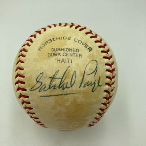 Satchel Paige Single Signed Vintage Major League Baseball JSA COA