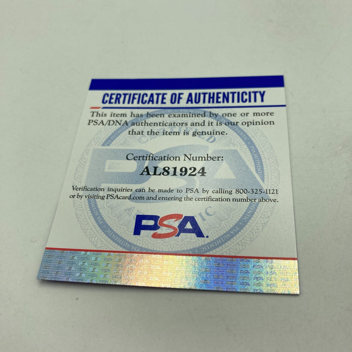 Jack Nicholson Single Signed National League Baseball PSA DNA COA