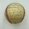 1950 Philadelphia Phillies NL Champs Team Signed Baseball The Whiz Kids JSA COA