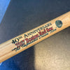 1967 Boston Red Sox AL Champs Team Signed Baseball Bat Carl Yastrzemski JSA COA