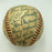1958 St. Louis Cardinals Team Signed National League Baseball Stan Musial JSA