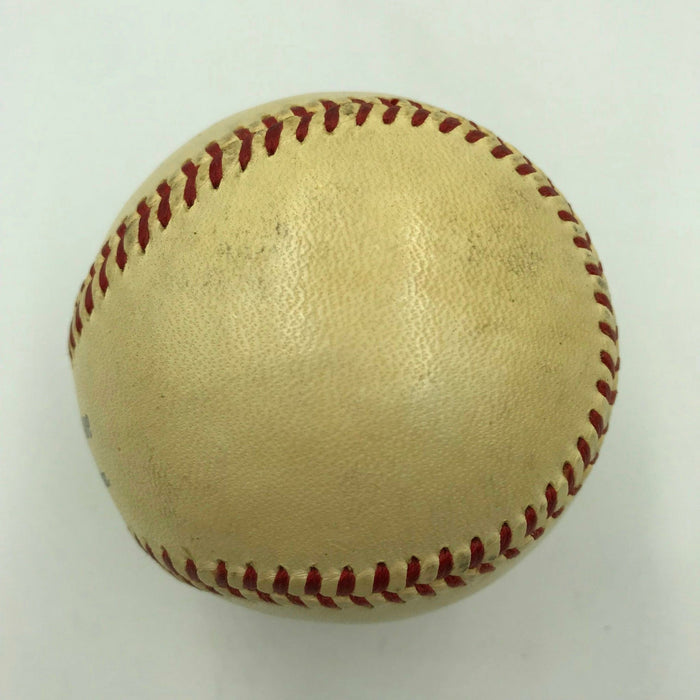 Beautiful Joe Mccarthy Single Signed National League Baseball With Beckett COA