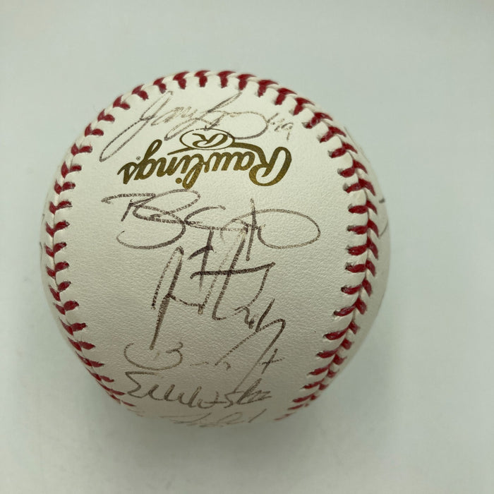 2012 San Francisco Giants World Series Champs Team Signed W.S. Baseball PSA DNA