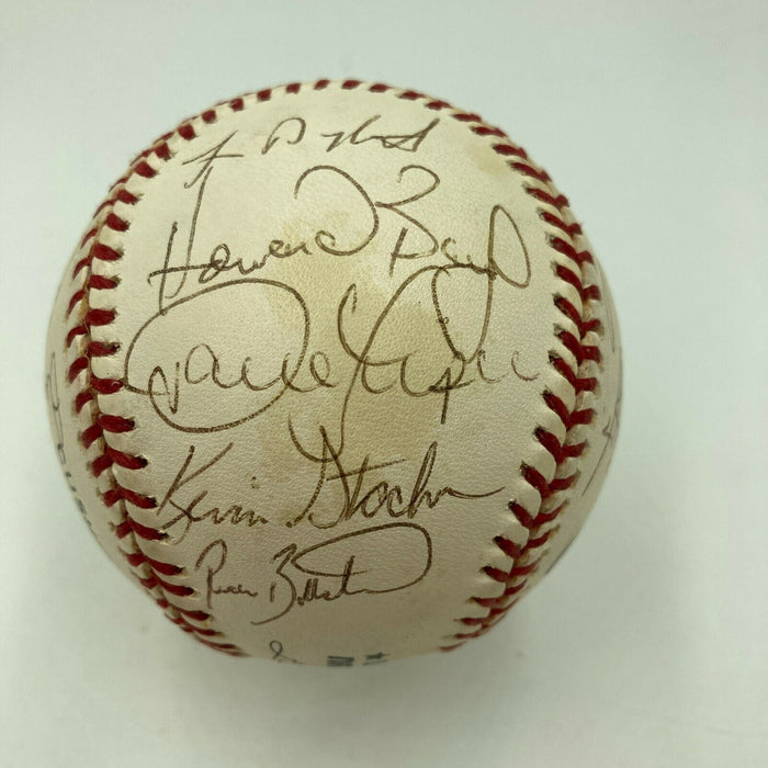 1980's Philadelphia Phillies Team Signed Official National League Baseball