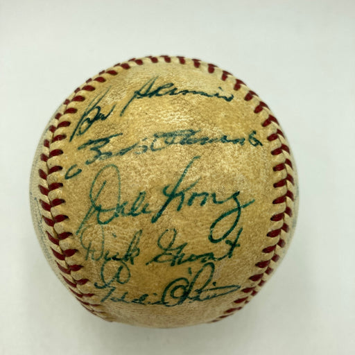 Roberto Clemente 1956 Pittsburgh Pirates Team Signed Baseball PSA DNA COA