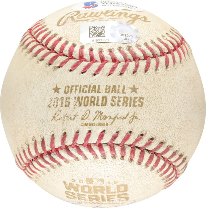 Aroldis Chapman 2016 World Series Game 5 Save Game Used Baseball Chicago Cubs