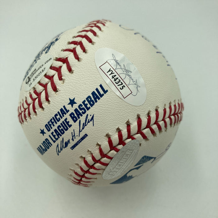 Sandy Koufax Perfect Game Pitchers Signed Baseball With Inscriptions JSA COA