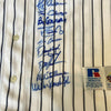 2000 New York Yankees World Series Champs Team Signed Jersey Derek Jeter PSA DNA