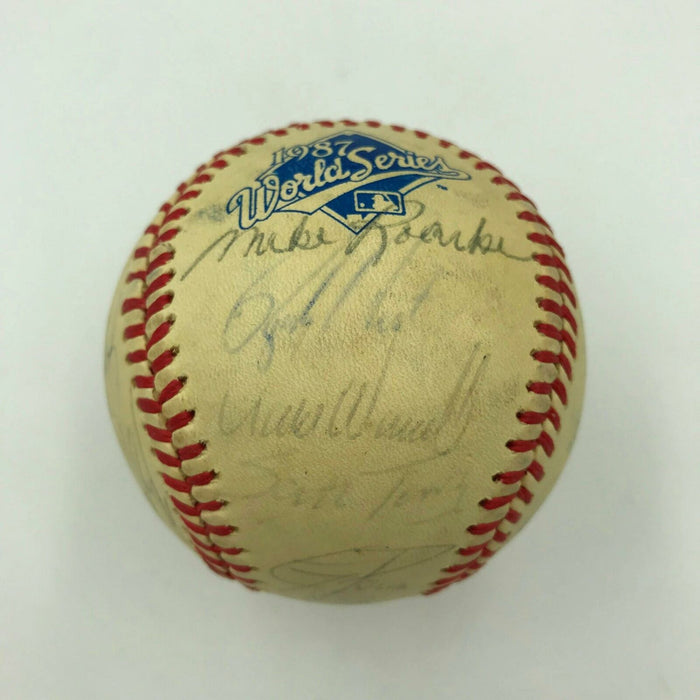 1987 St. Louis Cardinals NL Champs Team Signed World Series Baseball