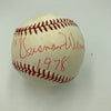 Billy Sims Signed Vintage Baseball Heisman Trophy Winner JSA COA