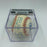 Nice 1976 Cleveland Indians Team Signed Official American League Baseball CAS