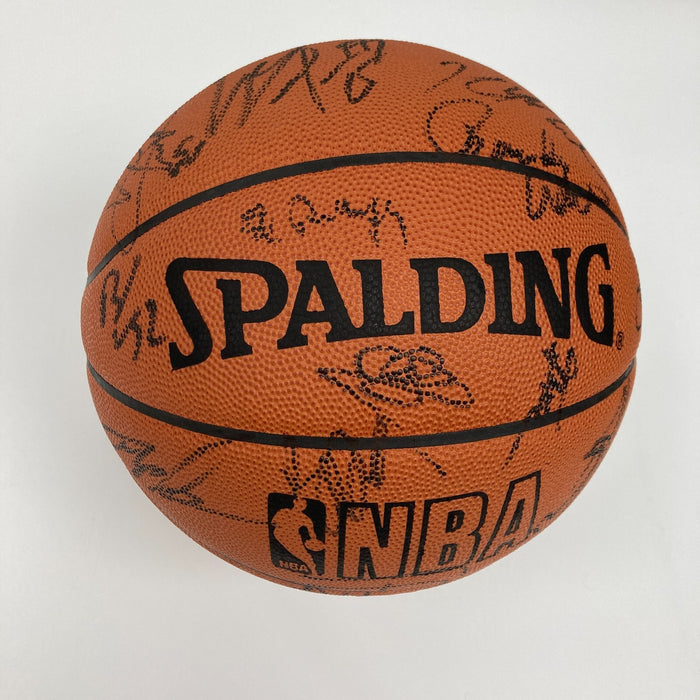Kobe Bryant Shaq Tim Duncan 2004 All Star Game Team Signed Basketball JSA COA